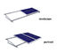 Concrete Flat Roof Solar Mounting System Home Solar Aluminum Panel Mounting Structure